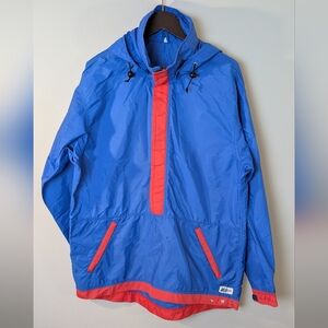 MEC | Blue & Pink Vintage Mountain Equipment Company Windbreaker, Size L